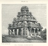 PLATE 13.<br> THE PYRAMID, MAHÂBÂLIPUR.<br> <i>From a photograph</i>.