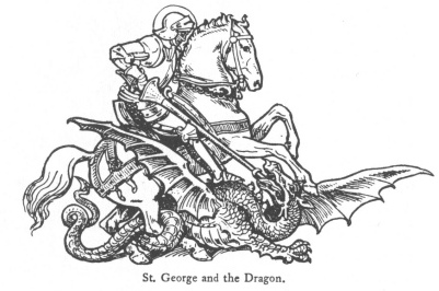 St. George and the Dragon.