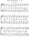 Old Hundred, L. M. (sheet music)