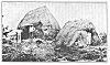 HAWAIIAN GRASS HOUSES<br> <i>By courtesy Paradise of the Pacific</i>.