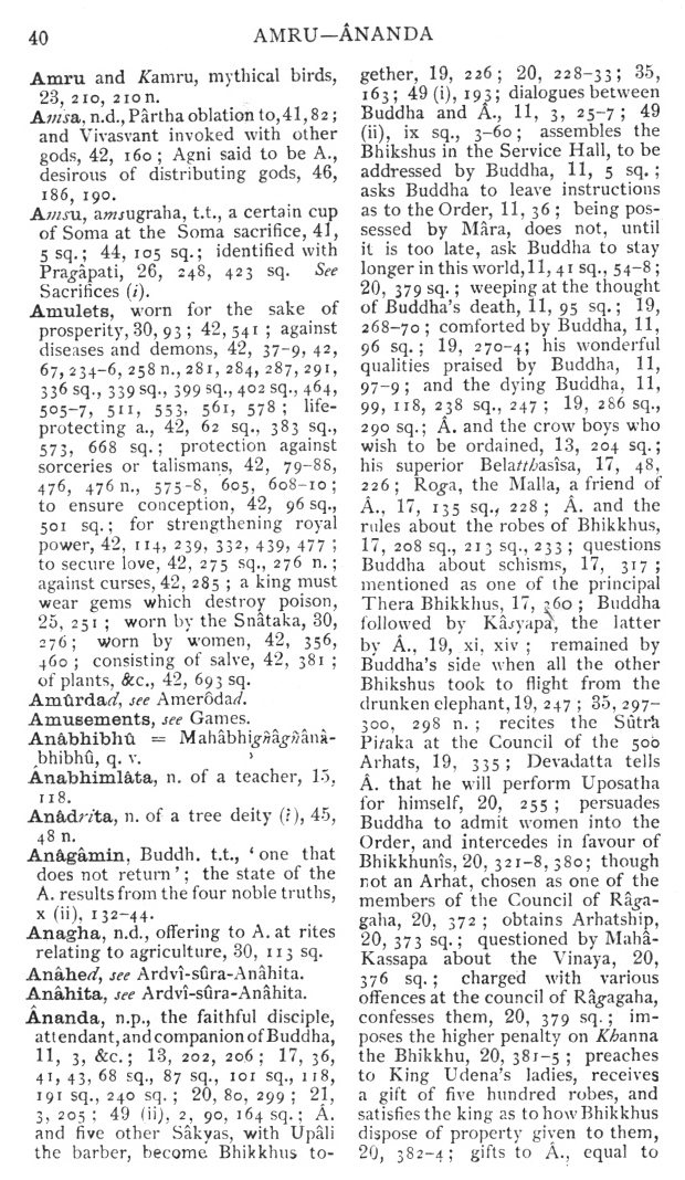 Page 40. Amru—Ânanda