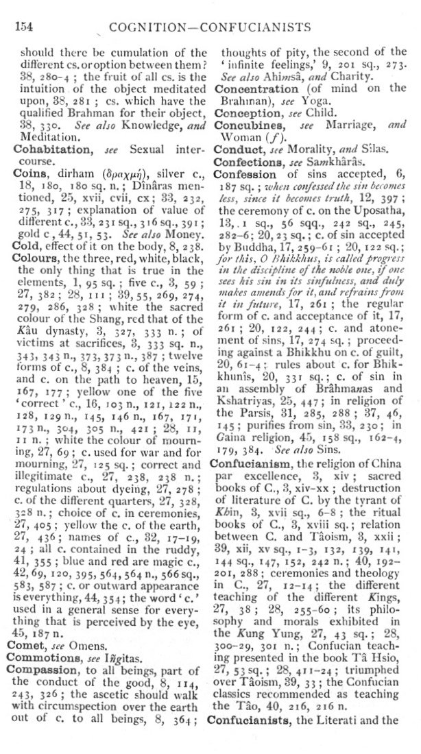 Page 154. Cognition—Confucianists