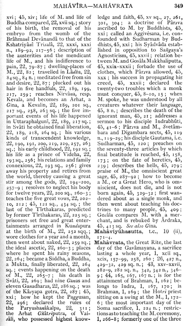 Page 349. Mahâvîra—Mahâvrata