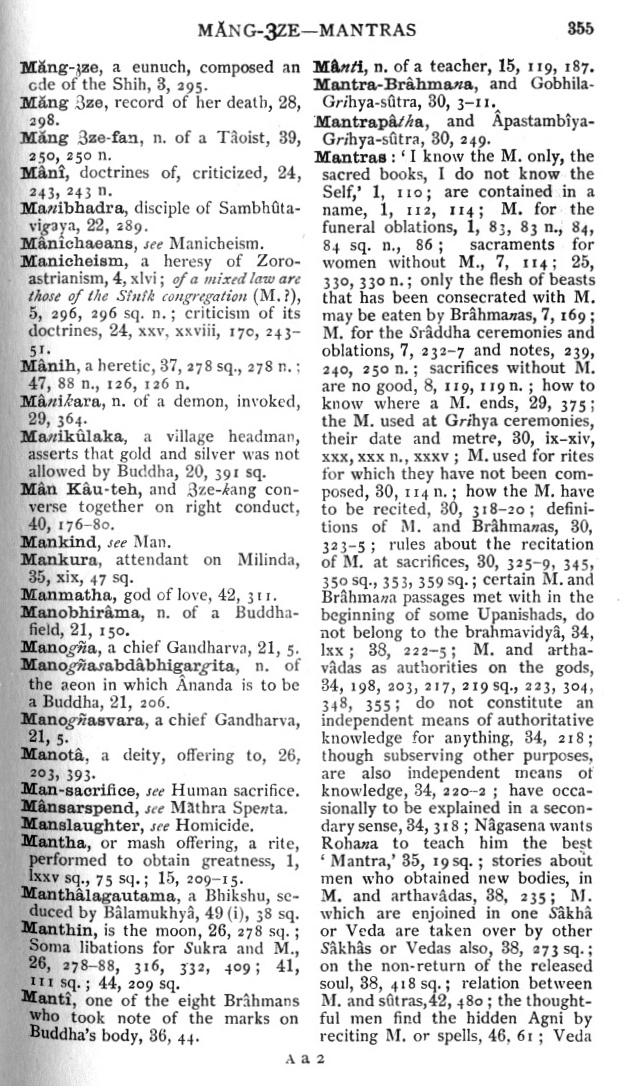 Page 355. Măng-qze—Mantras