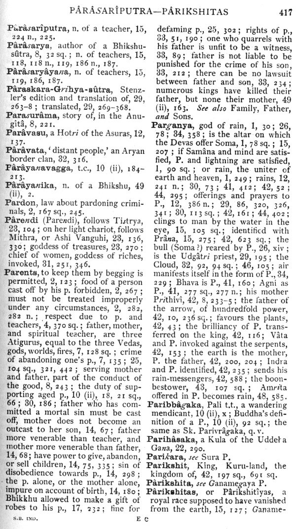 Page 417. Pârasarîputra—Pârikshitas