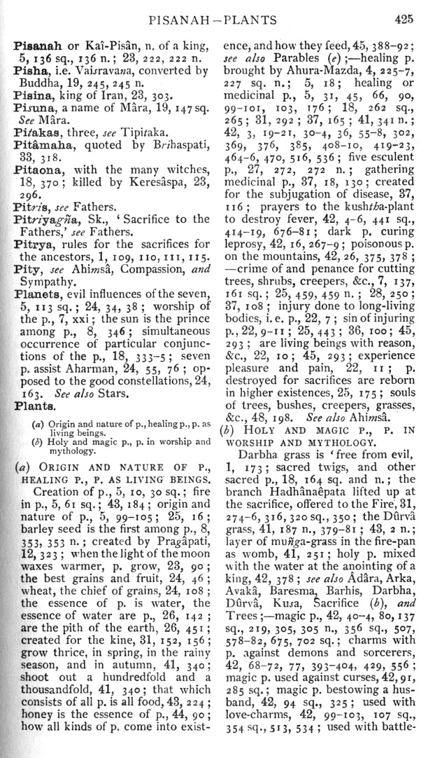 Page 425. Pisanah—Plants