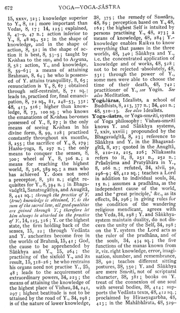 Page 672. Yoga—Yoga-sâstra